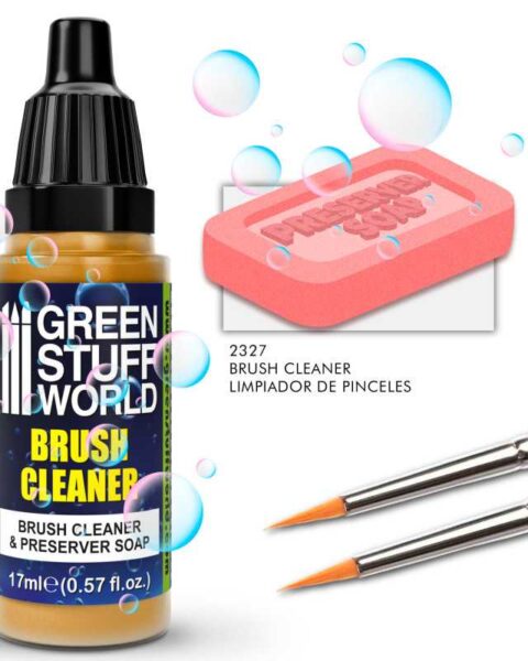 2327 Sapone per Pennelli - Detergente e Trattante GREEN STUFF WORLD