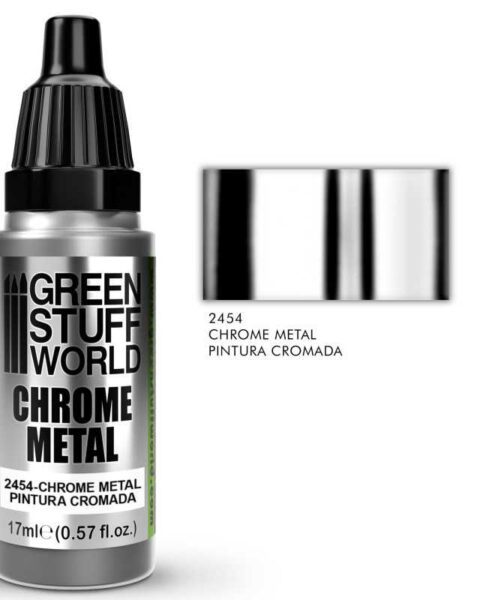 2454 GREEN STUFF WORLD  CHROME PAINT - CHROME