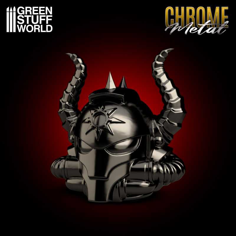 2577 GREEN STUFF WORLD CHROME PAINT - BLACK CHROME - immagine 2