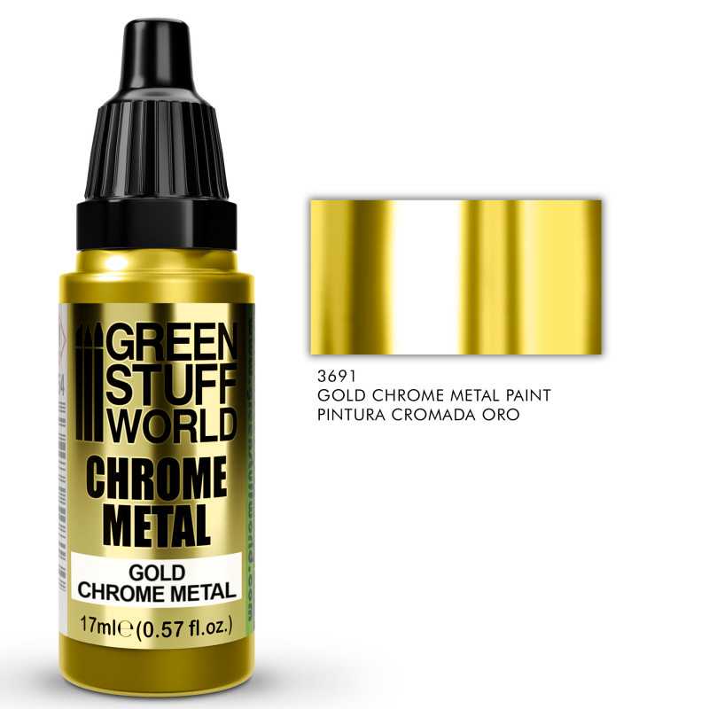 3691 GREEN STUFF WORLD CHROME PAINT - GOLD