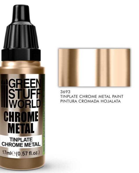 3693 GREEN STUFF WORLD  CHROME PAINT - TINPLATE