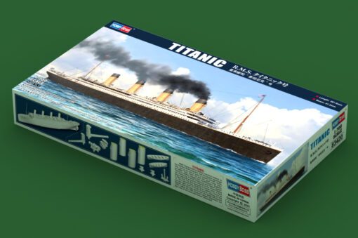 Titanic scala 1:700  HOBBY BOSS 83420 + COLLA OMAGGIO - immagine 2