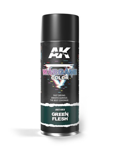 AK1053 COLOR SPRAY GREEN FLESH - 400ml AK INTERACTIVE