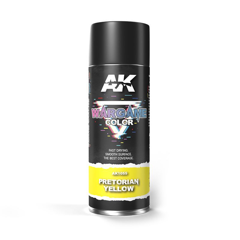 AK1055 COLOR SPRAY PRETORIAN YELLOW - 400ml AK INTERACTIVE