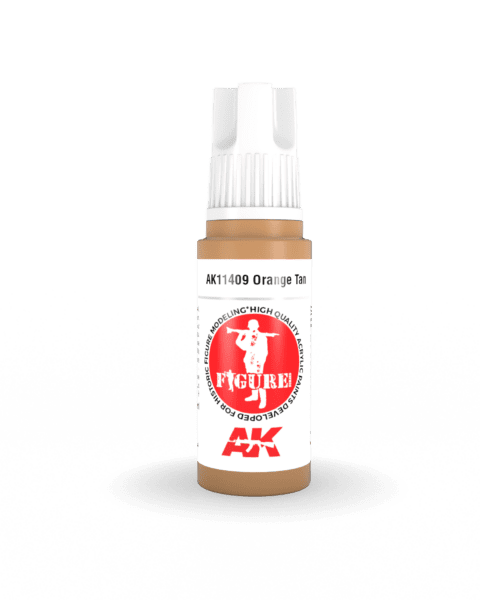 AK11409 3RD. FIGURE SERIES - ORANGE TAN - 17ml colore acrilico per modellismo