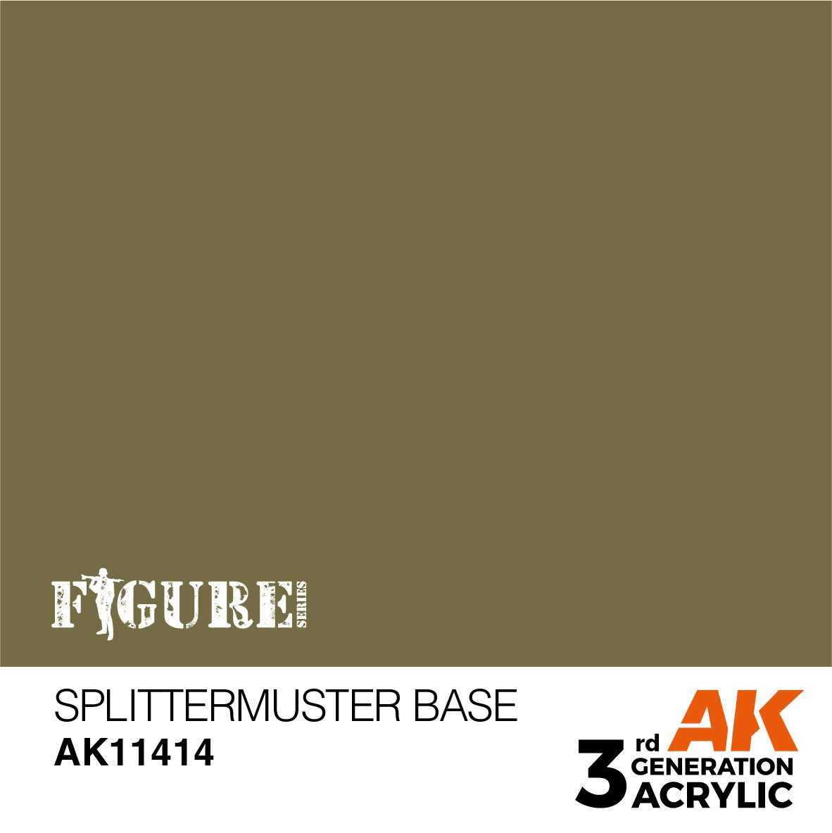 AK11414 3RD. FIGURE SERIES - SPLITTERMUSTER BASE - 17ml colore acrilico per modellismo - immagine 2