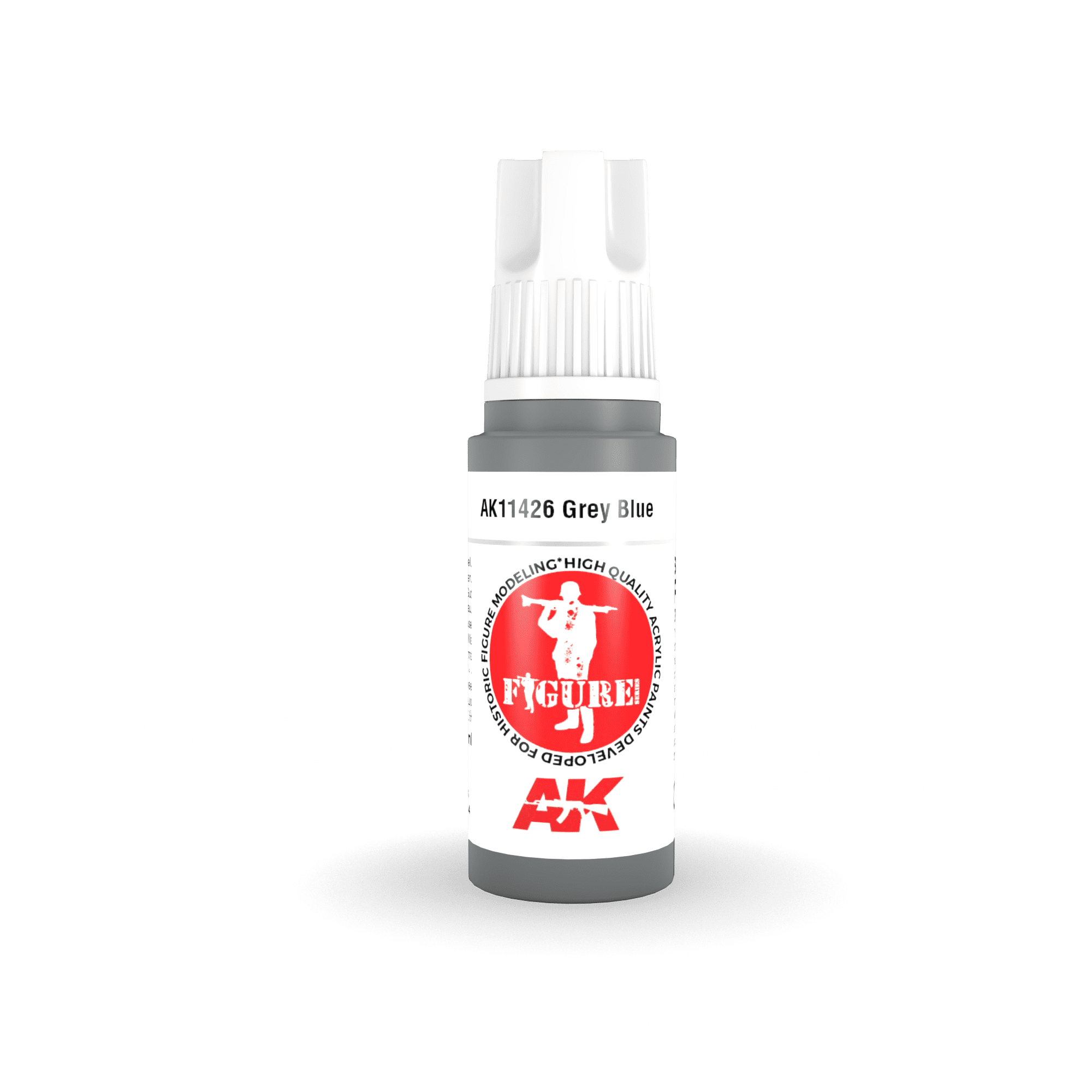 AK11426 3RD. FIGURE SERIES - GREY BLUE - 17ml colore acrilico per modellismo