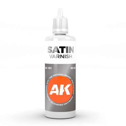 AK191 SATIN VARNISH 60ml AK INTERACTIVE