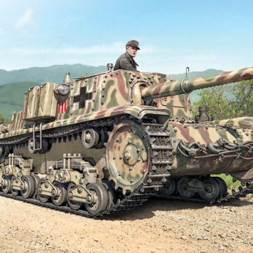 6584 Italeri 1:35 Carro Semovente M42 da 75/34 + colla omaggio