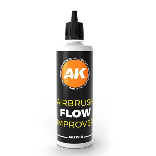 AK11510 AIRBRUSH FLOW IMPROVER FOR ACRYLICS 100ml AK INTERACTIVE