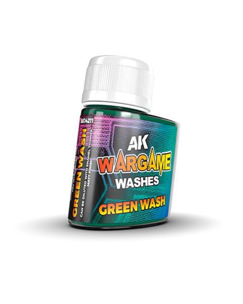 AK14211 WARGAME WASHES SERIES - AK INTERACTIVE - GREEN WASH