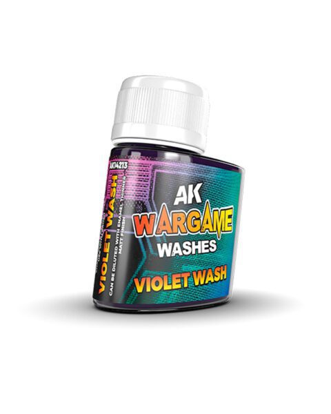 AK14213 WARGAME WASHES SERIES - AK INTERACTIVE - VIOLET WASH