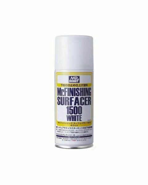 B529 PRIMER Surfacer 1500 White Spray 170ml gunze