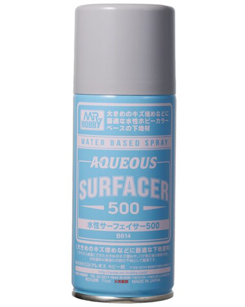 B614 PRIMER Acqueos Surfacer 500 Spray 170ml gunze