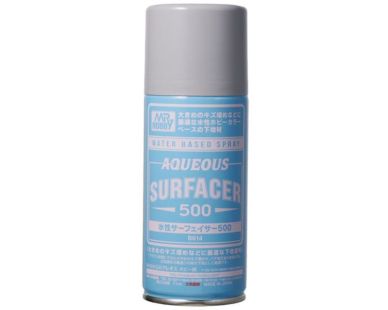 B614 PRIMER Acqueos Surfacer 500 Spray 170ml gunze