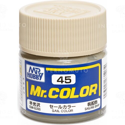 C-045 Gunze Lacquer smalto SAIL COLOR/VELA NAVALE | SEMILUCIDO | NAVALE  | 10ml colore modellismo