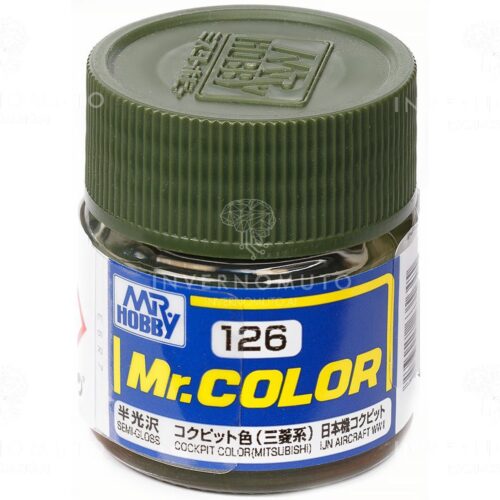 C-126 Gunze Lacquer smalto COCKPIT COLOR MITSUBISHI | LUCIDO | PRIMARIO | 10ml colore modellismo