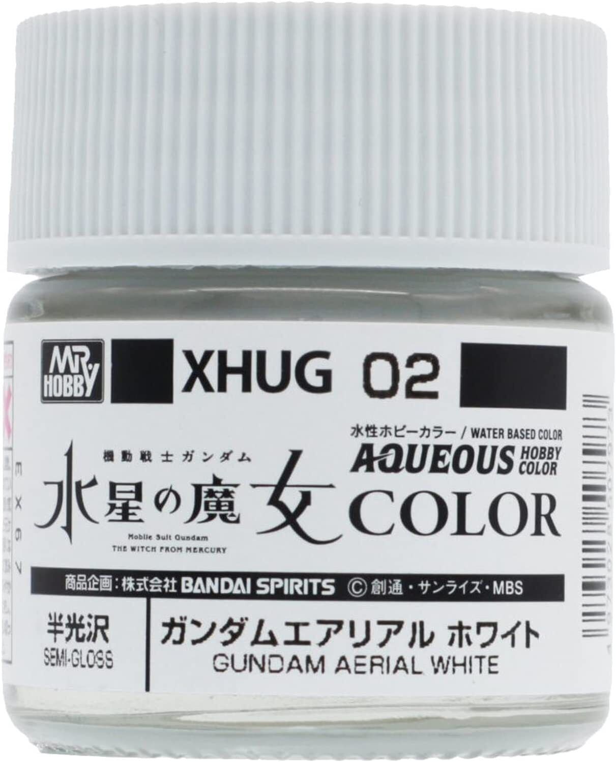 COLORE GUNDAM ACRILICO GUNZE XHUG 02 Aerial White
