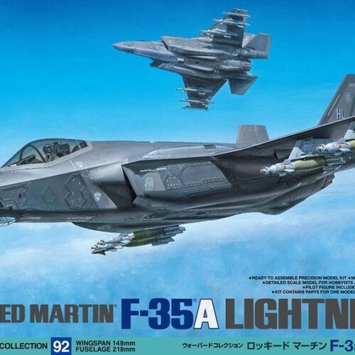 60792 Lockheed Martin F-35A Lightning II scala 1:72  TAMIYA  + COLLA OMAGGIO