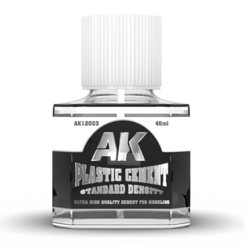 AK12003 – AK INTERACTIVE: PLASTIC CEMENT STANDARD DENSITY (GLUE) 40ml.