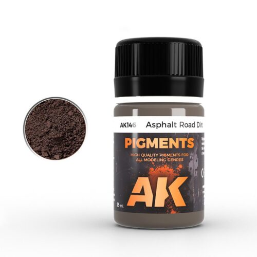 AK146 ASPHALT ROAD DIRT PIGMENT AK INTERACTIVE (35ML)