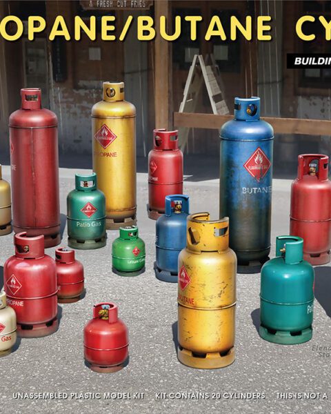 35619 - PROPANE/BUTANE CYLINDERS scala 1:35 Mini art