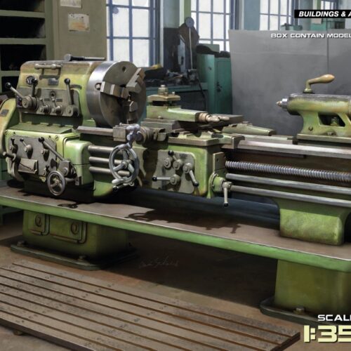 35660 – LATHE MACHINE – TORNIO INDUSTRIALE scala 1:35 Mini art