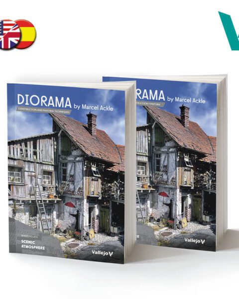 AV75065 Vallejo Publications Book: Diorama di Marcel Ackle - English