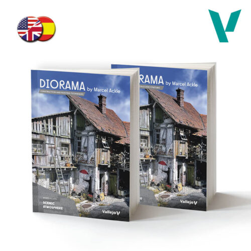 AV75065 Vallejo Publications Book: Diorama di Marcel Ackle – English