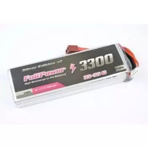 Batteria Lipo 2S 3300 mAh 35C Silver V2 – DEANS – FULLPOWER