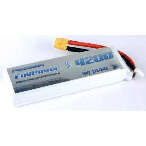 Batteria Lipo 3S 4200 mAh 90C PLATINUM – XT60 – FULLPOWER