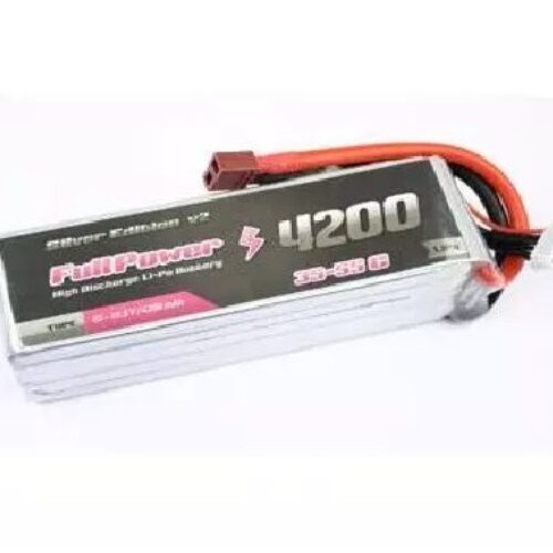 Batteria Lipo 3S 4200 mAh 35C Silver V2 – DEANS – FULLPOWER