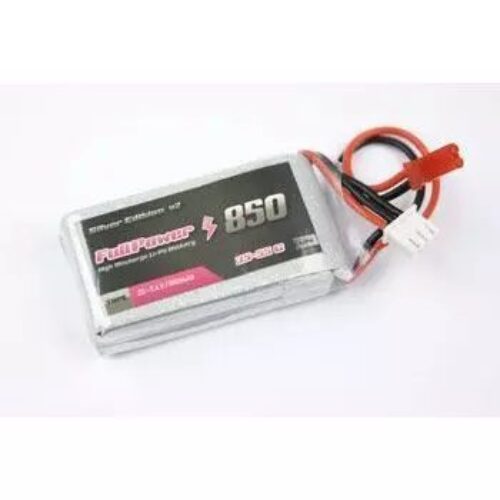Batteria Lipo 3S 850 mAh 35C Silver V2 – BEC – FULLPOWER