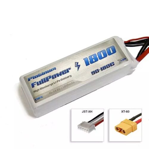 Batteria Lipo 4S 1800 mAh 90C PLATINUM – XT60 – FULLPOWER