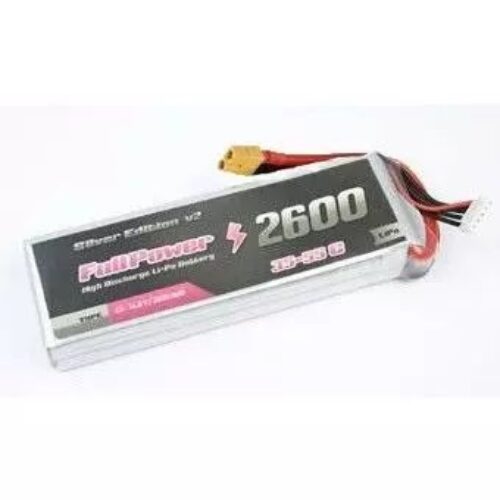 Batteria Lipo 4S 2600 mAh 35C Silver V2 – XT60 – FULLPOWER