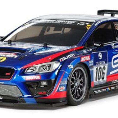 Tamiya 58607 SUBARU BRZ R&D SPORT 2014 Rd.2 FUJI (TT-02) scala 1:10 kit Super Combo: Radio + Ricevitore