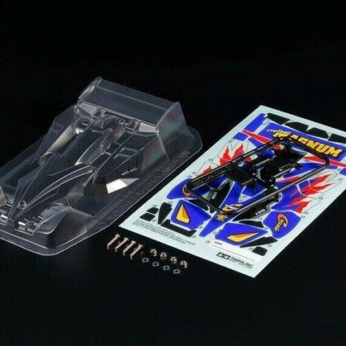 95611 – mini 4WD – Cyclone Magnum Clear Body Set (Polycarbonate) – TAMIYA