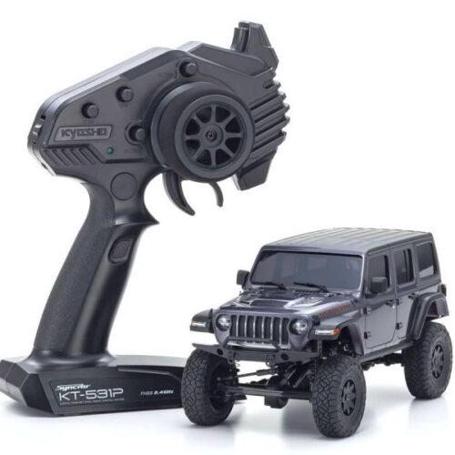 Mini-Z 4X4 MX-01 Jeep Wrangler Rubicon Granite Metallic (KT531P) Kyosho