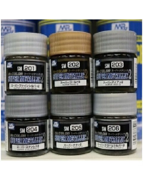 COLORI GUNZE SUPER METALLIC 2 serie SM