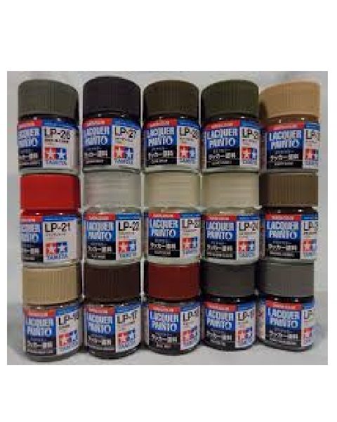 COLORI TAMIYA a SMALTO LAQUER PAINT