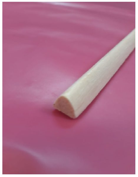 BORDO DI ENTRATA IN BALSA 10x25x1000 MM