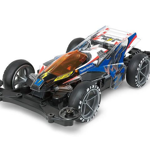 95463 - Mini4WD Pro Thunder Shot Mk.II Clear Body MS Chassis TAMIYA