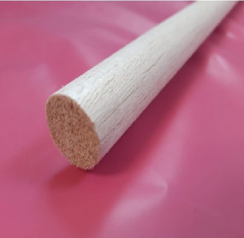 LISTELLO DI BALSA TONDO 3X1000 MM