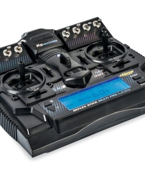 RADIOCOMANDO CARSON 16 CANALI  Reflex Stick Multi Pro LCD CON RICEVENTE 16 CANALI PER CAMION E CARRI ARMATI