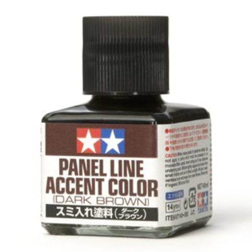 Panel Line Accent Color Dark Brown – 40 ml Prime TAMIYA 87140