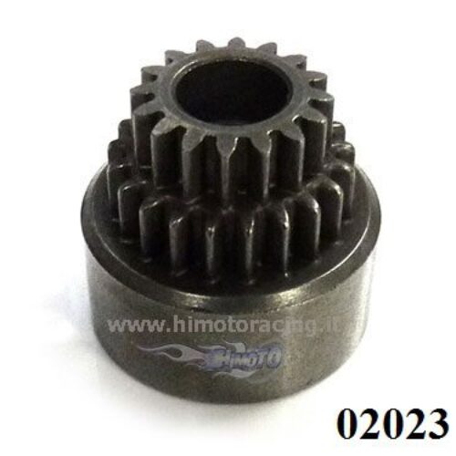 HMT02023 HIMOTO Athena – scala 1:10 Campana a due marce 21 denti per modelli a scoppio