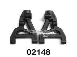 HMT02148 HIMOTO Athena – scala 1:10 Braccetti anteriori inferiori per modelli a scoppio