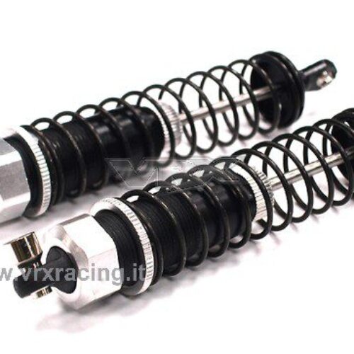 10002 VRX – OFF ROAD scala 1:10 – Ammortizzatori Posteriori 111mm con testata e ghiera regolabile in alluminio (2pz)