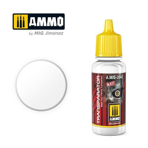 AMIG2042 – Trasparente opaco (17mL) – Ammo Mig