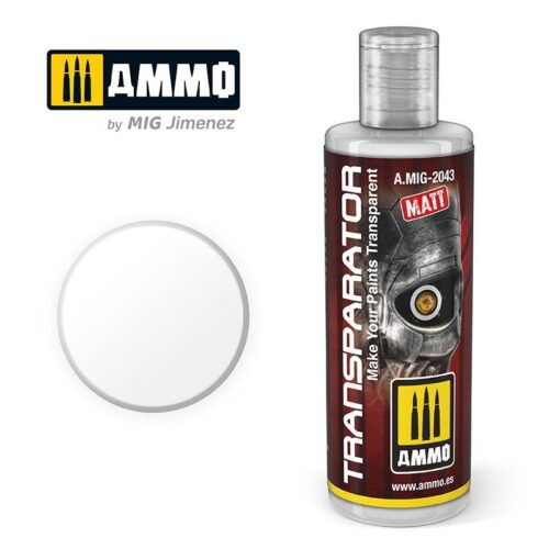 AMIG2043 – Trasparente opaco (60mL) – Ammo Mig